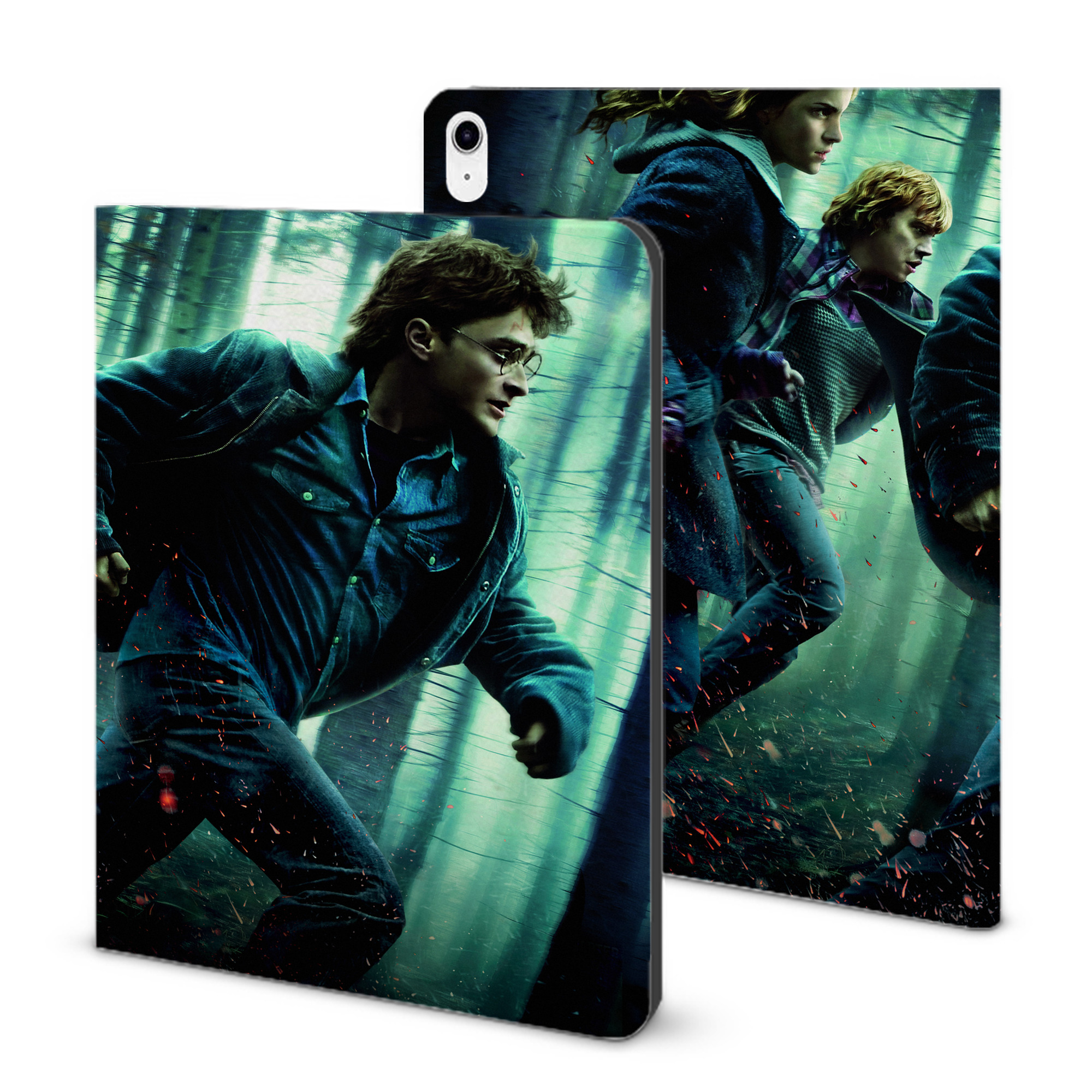 （画像用） Harry Potter ハリー・ポッターシリーズ IPad ケース ブック型 PUレザー TPU 耐衝撃 軽量 薄型 ペン収納なし 全面保護 IPad 各モデル対応